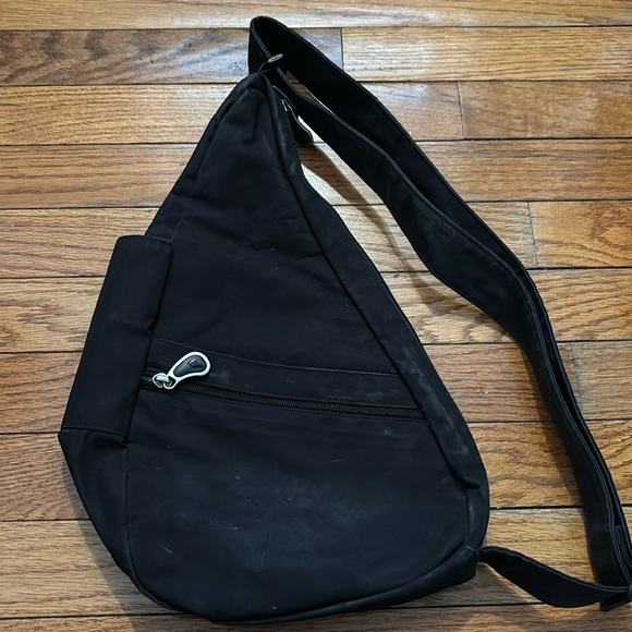 AmeriBag Borsa A Tracolla Ergonomica In Microfibra – 48x28x18 Cm – Anti-scivolo, Uso Quotidiano E Viaggi - 2